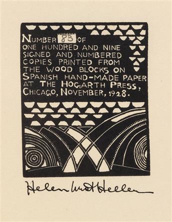 HELLER, HELEN WEST. Migratory Urge.